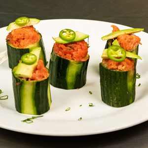 Ahi Tuna Cucumber roll